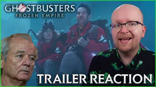 Ghostbusters: Frozen Empire | TRAILER REACTION
