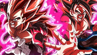 Limit Breaker SSJ4 Goku & Vegeta Team vs. Red Zone DRAGON BALL HEROES MISSION in DBZ Dokkan Battle