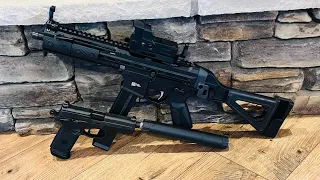 LWRC 45 ACP Suppressed VS FN FNX 45 ACP Suppressed!!!