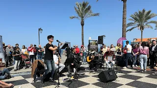 Street life in Beirut Corniche Lebanon 🇱🇧