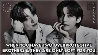 TAEHYUNGFF & JUNGKOOKFF | When you have two overprotective brothers & STRICT BROTHERS #taekookff