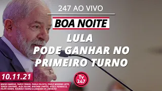 Boa Noite 247 - Bolsonaro afunda e pesquisa já mostra Lula com 56% dos votos válidos