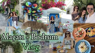 Alaçatı, Çeşme & Bodrum Vlog | Alaçatı sokakları ve lezzetleri | Bodrum sokakları Bodrum Yat Gezisi