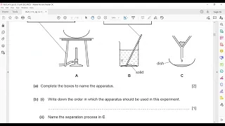 February March 2016 paper 62 Cambridge IGCSE Chemistry 0620/0971