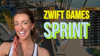 Zwift Race Tactics in the Zwift Games Sprint Championships