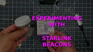 Experimenting with Starlink Beacons