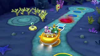 Mario Party 10 Mario Party #791 Toad vs Yoshi vs Spike vs Toadette Whimsical Waters Master