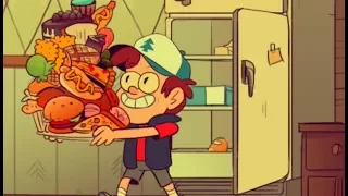 Gravity Falls: Bill tastes human food