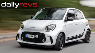 2020 Smart EQ forfour Edition one  | Ice White Metallic | Driving | Exterior