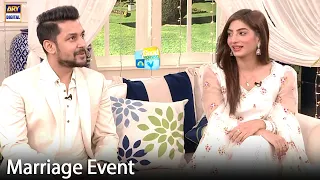 Owais Khan Aur Mariam Ansari Ki Shadi Ki Batein - #GoodMorningPakistan