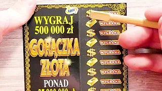 💰 GORĄCZKA ZŁOTA 🪙  CAŁA PACZKA ❗️ 🤑 #Zdrapki​​​ #Lotto​  JAKIE wygrane?