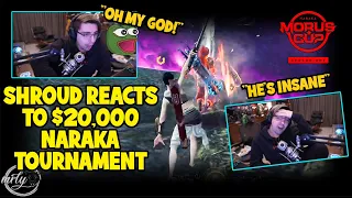 Shroud reacts to Mimeidk playing $20,000 Morus Cup Finals | Game 1 solo