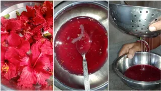 জবা ফুল দিয়ে চুল কালো ও sliky করার উপায় #bengalivlog // sliky and soft hair use hibiscus flowers