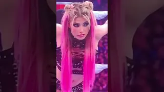 Bianca Belair entrance for RAW Womens Title Match against Alexa Bliss #shorts #wwe #trending