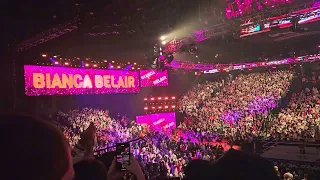 BIANCA BELAIR ENTRANCE - WWE BACKLASH FRANCE - LYON - 04-05-2024