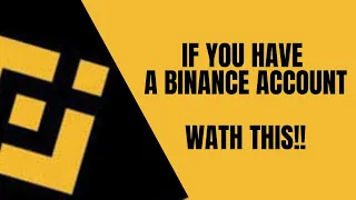 HOW NOT TO GET YOUR BINANCE ACCOUNT DEACTIVATED