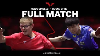 FULL MATCH | Felix LEBRUN vs LIN Yun-Ju | MS R32 | #SingaporeSmash 2023