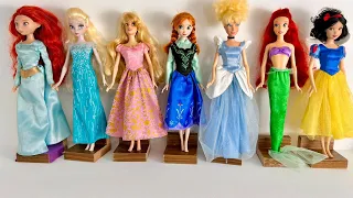 ASMR 5 MYSTERY SURPRISES Disney Princess Miniature Dolls Satisfying Unboxing NO Talking Video DIY