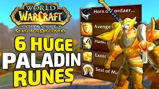 Where To Find Paladin Runes in WoW Classic Season of Discovery - Don't Miss These 6 HUGE Runes
