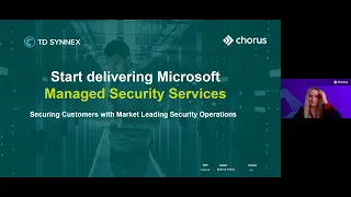 Webinar - Start delivering Microsoft managed security services