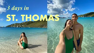 3 DAYS in St. Thomas, US Virgin Islands Travel Vlog | why you DO NOT need to rent a car!