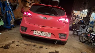 KIA CEED JD I НОВАЯ ВЫХЛОПНАЯ ТРАССА