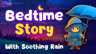 Kids Bedtime Story 🧙🏼‍♂️☔️ With Soothing Rain Sounds 🌧️💤 Best Calming Bedtime Stories for Kids
