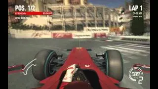 F1 2010: Monaco PC Gameplay