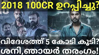 2018 8th Day Boxoffice Collection |2018 Heavy Overseas Collection #Tovino #2018Ott #AsifAli #Kerala