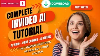 Invideo AI Tutorial 2024 | Best AI Video Generator | Best Ai Text To Video App