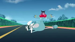 Oggy/OATC - Jack kicked Oggy out in the outside and Oggy got hit by a bus (New Animation Version)