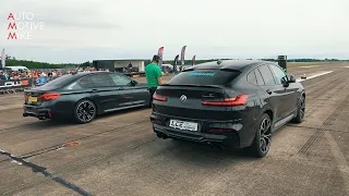 DRAG RACING w/ a 650HP BMW X4M Competition by LCE Performance