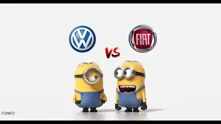 VW vs FIAT Minions Style ( Funny Commercial Compilation )