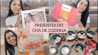 PRESENTES DO MEU CHÁ DE COZINHA!!! ♥