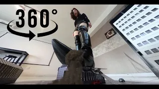 [VR360] Giantess Lady Destroy Tiny City