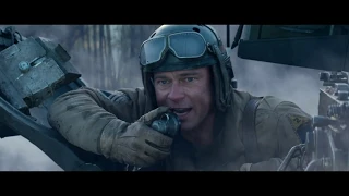 Fury "Tiger Vs 4 Sherman" [FullHD|1080p]