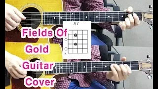 [Sting] Fields Of Gold Acoustic Guitar Cover(Chords) 배우기