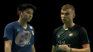 Badminton Men's Singels | Kunlavut Viditsarn (THA) vs Rasmus Gemke (DEN) | Denmark Open 2023 | R32