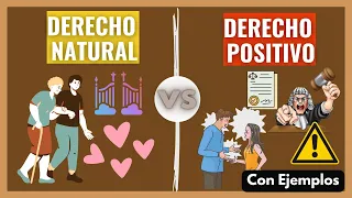 ✨DERECHO NATURAL y POSITIVO: Descubre las Diferencias con estos Ejemplos.