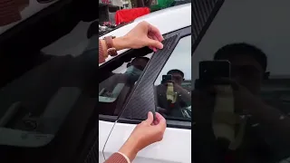 Car Gadgets 中柱貼，B柱貼紙 汽車好物 車品