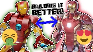 Is this LEGO Iron Man set the New Bionicle? Can it look better?
