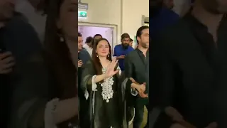 Hania amir dancing with Ali Rehman #haniaamir #alirehman