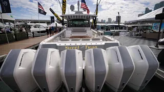 Miami Boat Show 2023 Live 4k