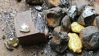 VEJA O MINÉRIO INDICADOR DO DIAMANTE E OURO