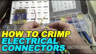 How To Crimp Electrical Connectors