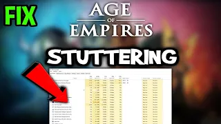 Age of Empires – How to Fix Fps Drops & Stuttering – Complete Tutorial