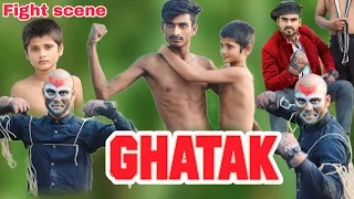 Ghatak Movie Fight Scene (1996) Sunny Deol, Amrish Puri, Danny Denzongpa || Ghatak movie spoof