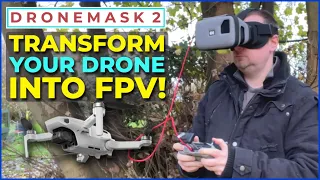 Drone Mask 2 Review | Transform your drone flying to FPV!