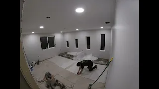 Laminate Flooring Installation Time Lapse