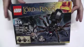 LEGO Lord of the Rings Set #9470 Shelob Attacks - ASMR Whispered Unboxing Review